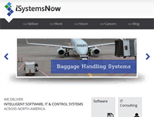 Tablet Screenshot of isystemsnow.com